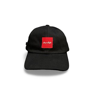 Boné Chocolate Ripped Patch Dad Hat Preto