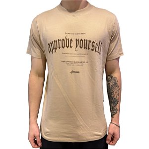 Camiseta Approve Core Yrslf Gothic Bege