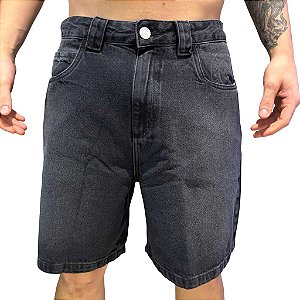 Bermuda Orange Jeans Black Stone