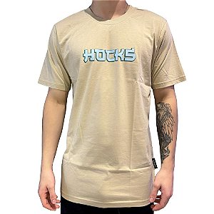 Camiseta Hocks Cultivo Bege