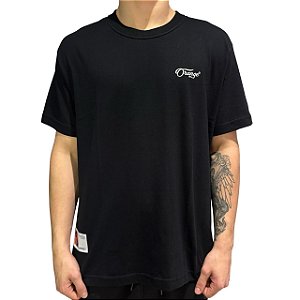 Camiseta Orange Crafted Breakfast Preto