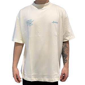 Camiseta Approve Huge Miami Pool Off White