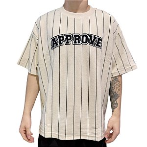 Camiseta Approve Huge Only Listrada Off White