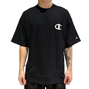 Camiseta Champion Oversized Basket United Preto