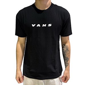 Camiseta Vans Ss Retro Vans Os Preto