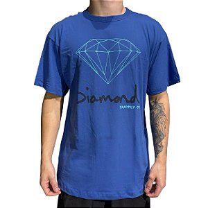 Camiseta Diamond Og Sign Azul