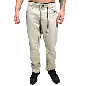 Calça LRG Sarja Twill 47 Areia
