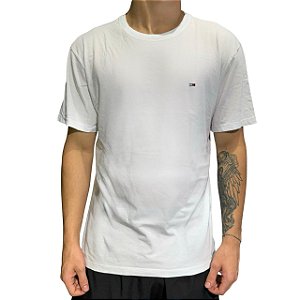 Camiseta Tommy Jeans Classica Gola Branco