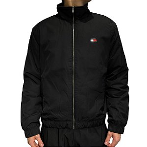 Jaqueta Tommy Jeans Essential Padded Preto