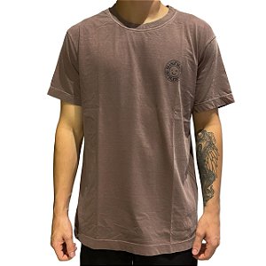 Camiseta Orange Select Label Globe Marrom