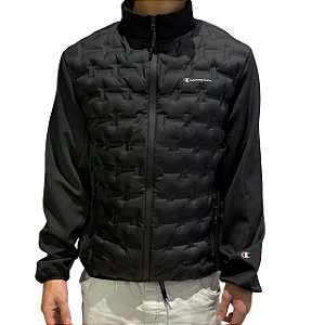 Jaqueta Champion C Logo Preto