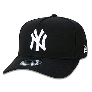 Boné New Era 9FORTY A-Frame Snapback MLB New York Yankees Preto