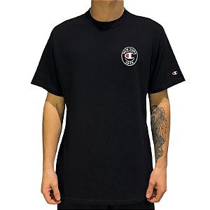 Camiseta Champion Heritage Bus Champ Preto