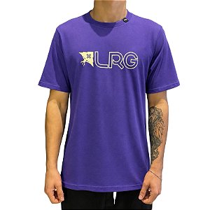Camiseta LRG Research Roxo