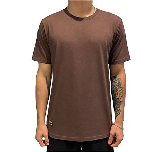 Camiseta Rask Basic Marrom