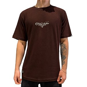 Camiseta Wats Studio Marrom