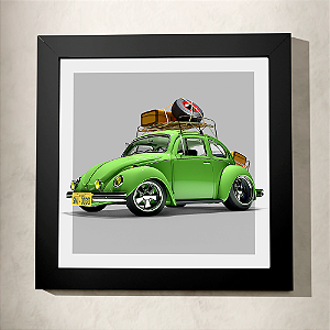 Fusca Verde Hippie