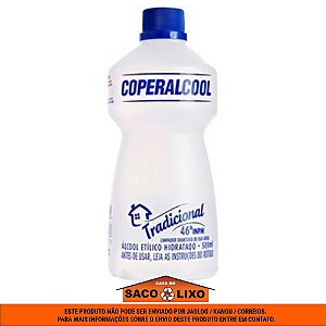 Álcool líquido 46º - Coperalcool - 500 ml