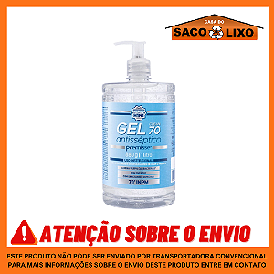 Álcool em Gel 70º Antisséptico - Premisse - 1 Litro