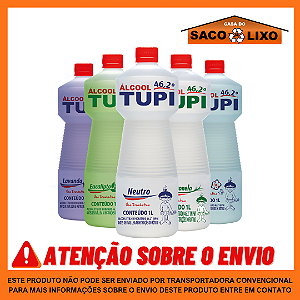 Álcool líquido 46,2º Perfumado Tupi