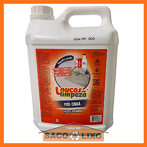 Limpador Pós Obra - Loucos Por Limpeza - LPL - 5 Litros
