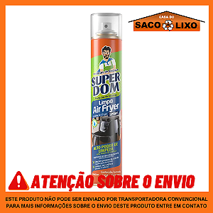 Limpa Air Fryer aerossol 250ml - Super Dom - Baston