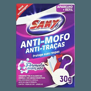 Anti Mofo e Traças Sany - 30g - Aparelho