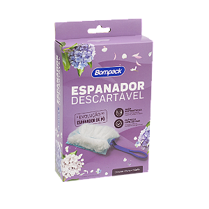 Espanador Descartável Bompack com 5 Refis