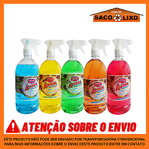 Álcool Perfumado com Borrifador Da Casa