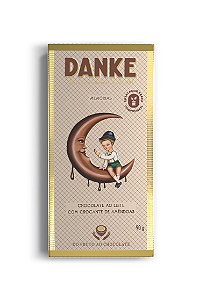 Barra de Chocolate ao Leite com Crocante de Amêndoas 90G - DANKE