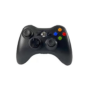 Controle joystick sem fio Xbox Wireless Xbox 360 Black
