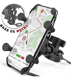 Suporte de Celular com carregador em forma de X