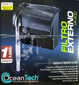 Filtro Externo HF-0400 (450L/H) 127V - Ocean Tech