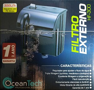 Filtro Externo HF-0300 (300L/H) 127V - Ocean Tech