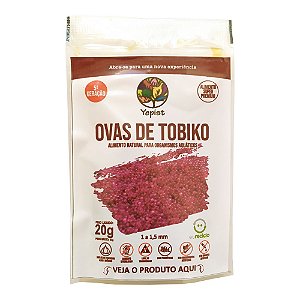 Alimento Para Peixes Ova de Tobiko em Conserva - Yepist