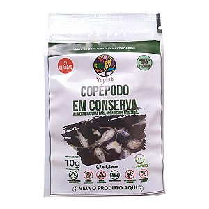 Alimento Natural Para Peixes Copépodo em conserva - Yepist