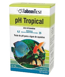 Teste de PH Alcon Labcon Para Aquários de Água Doce