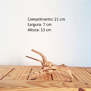 Raiz Natural Para Decoração de Aquários - Ocean Tech