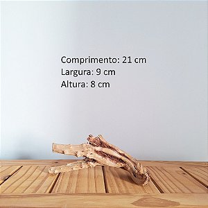 Raiz Natural Para Decoração de Aquários - Ocean Tech