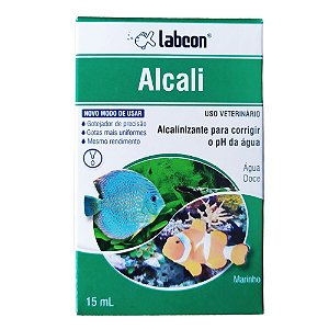 Alcalinizante Para Aquários Alcon Labcon Alcali 15ml