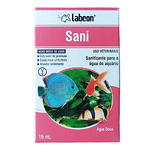 Sanitizante Para Aquário Alcon Labcon Sani 15ml