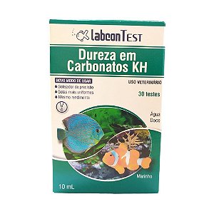 Teste de KH Dureza em Carbonatos Para Aquarios Alcon Labcon