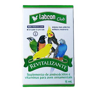 Suplemento de Aminoácidos Para Aves Alcon Labcon Revitalizante 15ml