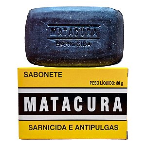 Sabonete Sarnicida e Antipulgas Matacura 80G