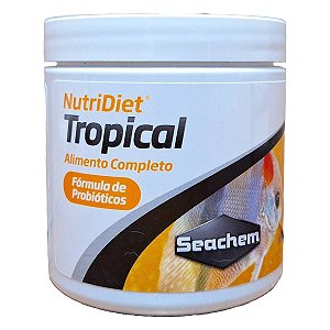 Ração Para Peixes Seachem Nutridiet Tropical Flakes Probiotics 30g