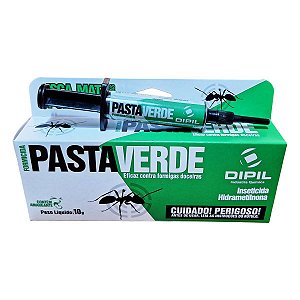 Gel Mata Formiga Dipil Pasta Verde Formicida 10 g