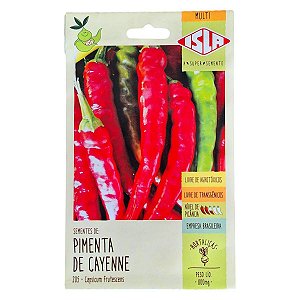 Semente de Pimenta de Cayenne 0,8 g - Isla Multi 205.21