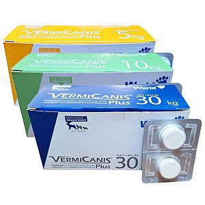 Vermífugo Para Cães Vermicanis Plus - World Veterinária