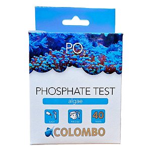 Teste de Fosfato Para Aquário Marinho Marine Phosphate Test - Colombo