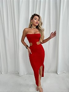 Vestido tricô modal Mariah